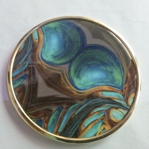 Posavasos de esmalte de mármol Acabado brillante de alta calidad, Fondo de corcho para estabilidad, resistente al calor, perfecto para regalos - Product Image 5