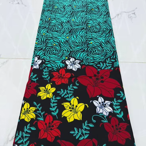 High Quality African Wax Print Cotton <b>Fabric</b> Custom Ankara Kitenge for Garment Production Branding Logos NGOs Events Export - Product Image 1