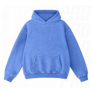 Sudadera con Capucha Extra Grande para Hombre, Sudadera para Parejas, Estilo Vintage con Lavado Ácido, Interior de Felpa de Algodón Acogedor - Product Image 3