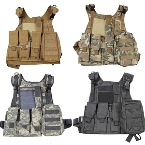 เสื้อกั๊กยุทธวิธีฤดูร้อนสำหรับผู้ชายสำหรับการล่าสัตว์และการยิงปืน ดีไซน์ตาข่ายระบายอากาศ สีเขียวป่า พร้อมบริการจัดส่งและส่งมอบ - Product Image 4