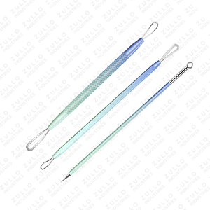 ชุดอุปกรณ์ดูดสิวสแตนเลสสตีลดีไซน์ OEM พร้อมโลโก้สั่งทำพิเศษ – ชุดกำจัดสิวหัวดำ สิวอักเสบ และสิวอักเสบจากสิวเสี้ยน สำหรับการดูแลผิวหน้า - Product Image 3