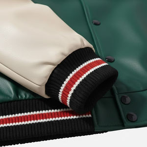 Nouvelles arrivées : vestes varsity élégantes pour hommes, haute qualité, logo personnalisé. - Product Image 4