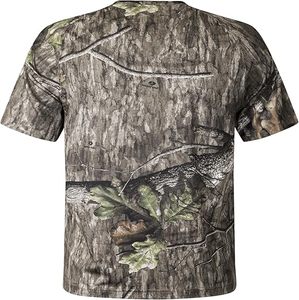 เสื้อยืดผู้ชายคุณภาพสูง ผลิตจากผ้าฝ้าย 100% ลายพรางแบบเรียบง่าย พิมพ์ลาย Realtree ระบายอากาศได้ดี เหมาะสำหรับเล่นกีฬา - Product Image 4