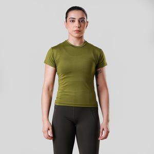 Custom Comfortable Women's <b>Long</b> <b>Sleeve</b> Gym Yoga T <b>Shirts</b> Seamless <b>Compression</b> Active Yoga Tops Warm <b>Compression</b> Clothing - Product Image 2
