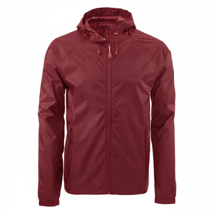 Custom OEM Lightweight Breathable Quick-Dry Hooded Sports Jacket Training Activewear Gym Wear Spring Front 2026 Wholesale Best - Product Image 3