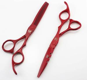 Hot Selling Stainless Steel Barber salon <b>Shear</b> & Hair Cutting Scissor Beauty Type Thinning Scissors set kit - Product Image 1