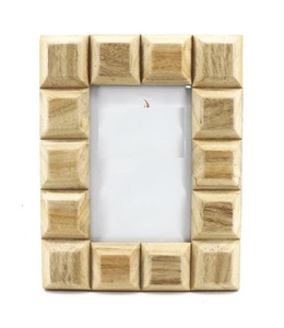 กรอบรูปไม้แกะสลักด้วยมือกรอบรูปไม้มะม่วงกรอบรูปไม้อะคาเซีย - Product Image 1