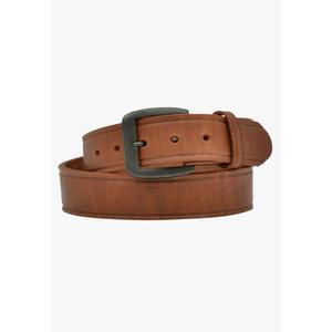 Cinturones de Cuero Genuino Color Marrón con Hebilla de Latón, Hechos a Mano, Estilo Americano, para Hombre, Ecológicos, Hechos en India - Product Image 3