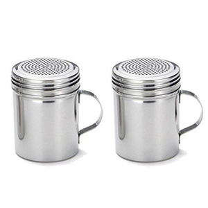 Juego de Salero y Pimentero Moderno de Acero Inoxidable al por Mayor, Elegante Dispensador de Especias Metálico en Forma de Reloj de Arena, Tarro de Condimentos para Restaurante - Product Image 3