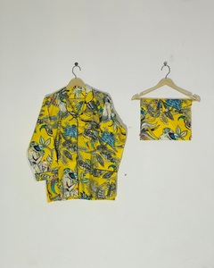 Ensemble de pyjama en coton imprimé à la main, style ethnique bohème chic, très demandé, pour femmes, prix de gros - Product Image 2