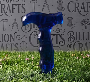 Billion Of Crafts Premium <b>Resin</b> Walking Stick Handmade Artistic Cane <b>Sculpted</b> Handle High Gloss Finish - Product Image 4