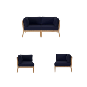 Offres Spéciales Meubles en bois de teck de haute qualité Canapé de restaurant au design moderne Meubles de boîte de nuit fabriqués par des artisans professionnels - Product Image 2