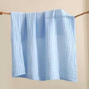 Toalla de Muselina para Recién Nacidos, Tejida en Algodón Ecológico, Mantas para Bebés de Uso Doméstico - Product Image 4