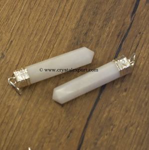 ดินสอควอตซ์ทำมือจี้สตรอเบอร์รี่ตัดดินสอหินสำหรับรักษาพลังงานโทนสีเอิร์ธโทนและเครื่องประดับ Boho คนรัก - Product Image 4