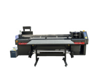 Imprimante d'étiquettes numérique UV hybride MYJET Ricoh, nouvelle, 4 têtes, 1,8 m/2,5 m/3,2 m, pour panneaux Flex KT, PVC, cuir, toile, bannière, autocollant