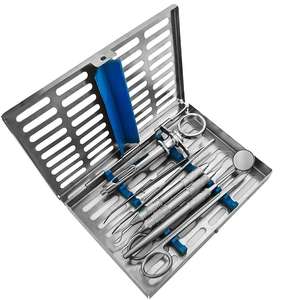 Premium Ergonomic Manual Periodontal Basic <b>Suture</b> Set | CE Certified Dental Surgical Instruments <b>Kit</b> CE ISO By Grip Surgical - Product Image 1
