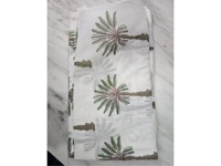Tissu en coton 100% imprimé numérique à fleurs roses, lavable, au meilleur prix de gros et multi-usages
