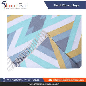 Alfombras de Algodón Personalizadas al por Mayor de Fabricante Indio, Juegos de Alfombras para Sala de Estar y Pasillo, con Etiqueta Privada - Product Image 5