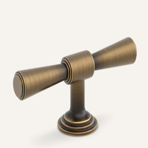 มือจับตู้รูปตัว T ทำจากทองเหลืองยี่ห้อ Grove Bamboo - Product Image 5
