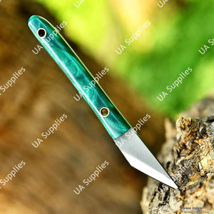 Cuchillo de bolsillo utilitario de acero inoxidable 12C27 con hoja fija de espiga completa, personalizable al por mayor OEM/ODM, de 6 pulgadas, para uso diario, con funda. - Product Image 3