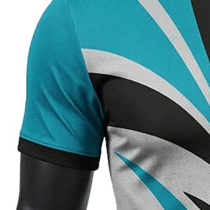 T-shirts de sport pour hommes en toile de polyester de qualité supérieure, coupe ajustée, séchage rapide, respirants, personnalisables, best-seller - Product Image 3