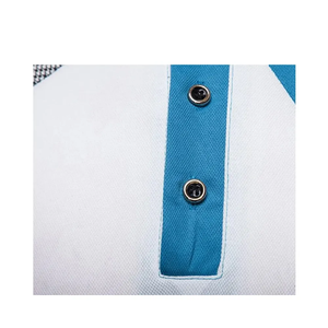 Polo de punto estampado para hombre con botones en la parte superior, manga corta, informal, para golf y deportes - Product Image 3