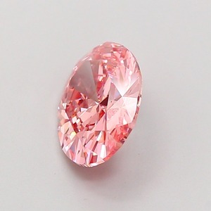 Diamant CVD rose vif fantaisie ovale de 2,05 carats, clarté VS1, polissage excellent, pierre précieuse non montée pour bijoux et bagues personnalisées - Product Image 2