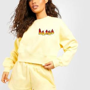 Sudadera de Forro Polar de Invierno de Manga Larga para Mujer, Diseño Personalizado, Talla Grande, con Características Ecológicas, Logotipo Privado, Talla Adulto - Product Image 1