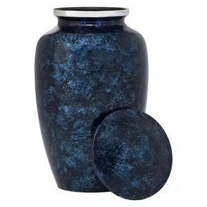 Contemporary Aluminium <b>Keepsake</b> Urns Small Ashes Holder Mini <b>Memorial</b> Cremation Urn Tribute Display - Product Image 2