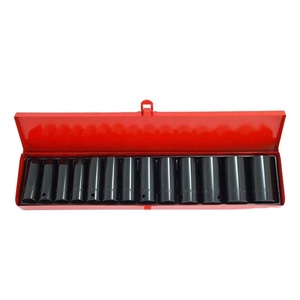 <span class=keywords><strong>1</strong></span>/<span class=keywords><strong>2</strong></span> "Ổ đĩa nhiệm vụ Ổ cắm cờ lê 13 cái sâu tác động ổ cắm bộ - Product Image 1