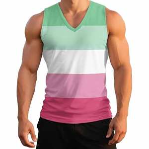 Camiseta sin Mangas para Hombre, para Entrenamiento y Fitness, Cómoda, Transpirable, Fácil de Usar, Nueva Llegada, Últimas Camisetas sin Mangas para Hombre - Product Image 1