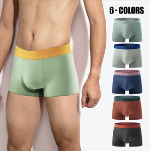 กางเกงในชายแบบจีสตริงผ้าใยไผ่เนื้อนุ่มสบาย แต่งลูกไม้เซ็กซี่ ช่วยยกกระชับ ระบายอากาศได้ดี มีโลโก้  แบบคลาสสิก - Product Image 2