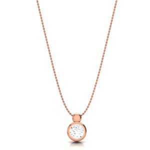 Collier chaîne en or et diamants pour femme avec accents étincelants pour des présentoirs de bijoux de luxe et des cadeaux de célébration spéciaux - Product Image 5