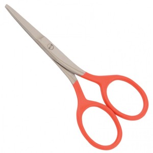 Stainless Steel Manicure Scissors Curved Sharp Blade Square Hole Handle Durable Right-Handed Cuticle Care Nail Art Tool for - Product Image 2