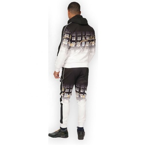 Diseño de Logotipo Personalizado, Crea Tu Propio Conjunto Deportivo de 2 Piezas para Hombre, Ropa de Gimnasio, Chándal para Correr, Estilo Americano - Product Image 5