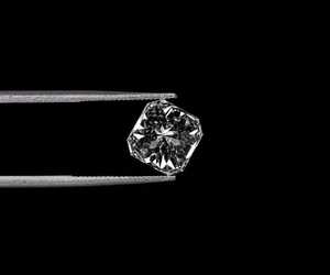 Diamant de laboratoire OM GEMS 2,05 CT, taille émeraude carrée portugaise, diamant unique, diamant de laboratoire synthétique pour bijoux, bagues, pendentifs - Product Image 4