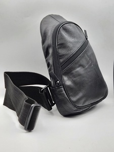 Bolso Bandolera de Piel Genuina, Personalizado, Liso, Teñido, Informal, Impermeable, con Cierre de Cremallera, para Uso en Exteriores - Product Image 6