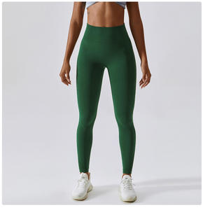 Leggings Deportivos Transpirables Sin Costuras Personalizados, Leggings de Yoga para Hacer Ejercicio, Leggings de Cintura Alta con Efecto Levanta Glúteos para Mujer - Product Image 3