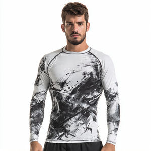 Camiseta Deportiva Personalizada para Hombre, Camiseta Deportiva Sublimada OEM, Camiseta Deportiva 100% Poliéster Estampada para Hombre - Product Image 1