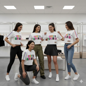 T-shirt en maille de qualité supérieure, grammage lourd, impression sérigraphique, logo personnalisé, conception sur mesure, marque privée, fabricant de premier plan, faible MOQ - Product Image 3