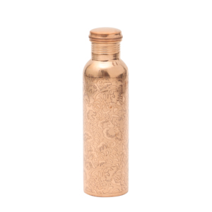 Indian Traditional Pure <b>Copper</b> Water <b>Bottle</b> with Glass Ayurvedic <b>Drinking</b> <b>Bottle</b> Eco Friendly <b>Copper</b> <b>Bottle</b> for Daily Use - Product Image 4