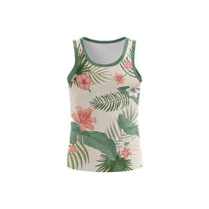 Camiseta sin mangas transpirable personalizada de talla grande con sublimación de tinta y estampado completo para hombre, ropa deportiva de verano para gimnasio - Product Image 2