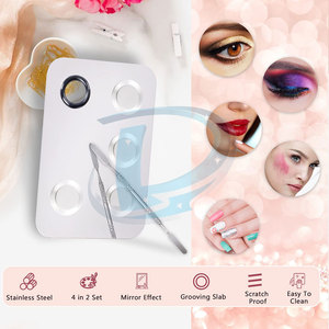 Espátulas y Paletas de Maquillaje de Acero Inoxidable Hechas Profesionalmente, Venta en Línea - Product Image 4