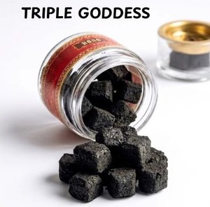 Triple Goddess <b>Bakhoor</b> Square | Shape Premium Arabian Incense Square Shape for Home & Long-Lasting <b>Oud</b> Fragrance <b>Bakhoor</b> - Product Image 1