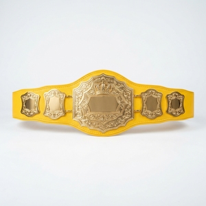 Ceinture de championnat personnalisée haut de gamme, ceinture de récompense pour la lutte et la boxe, plaques métalliques, sangle en cuir, logo sportif gravé - Product Image 5