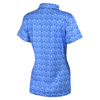 Kaos Polo Wanita Ukuran Besar Formal V-Neck Lengan Pendek Bahan Spandex/Polyester Cepat Kering Bernapas Anti Kusut Grosir