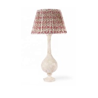 Lampes de table en incrustation d'os luxueuses du milieu du siècle sculptées à la main lampe d'angle de chevet de bureau pour cadeaux de mariage ou décoration intérieure