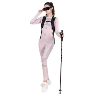 ชุดโยคะออกกำลังกาย 2 ชิ้น สำหรับเด็กผู้หญิง แบบขายส่ง เป็นมิตรกับสิ่งแวดล้อม ยกกระชับสะโพก ลายเรียบ สำหรับผู้ใหญ่ - Product Image 5