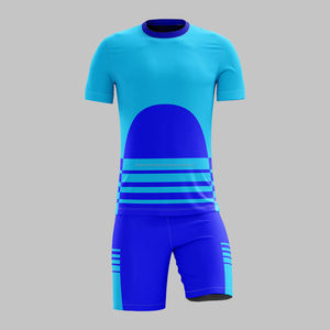 Logo personnalisé Ensemble complet de kits de football Vêtements de sport vierges Maillot d'entraînement avec football, y compris uniformes et accessoires de football - Product Image 3