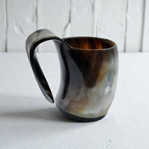 Auténtica Taza de Cuerno de Búfalo para Beber Agua, Hecha a Mano, Ecológica, Taza de Cuerno Natural, Jarra Vikinga para Cerveza, Decoración para Bar en Casa, Mejor Calidad - Product Image 4